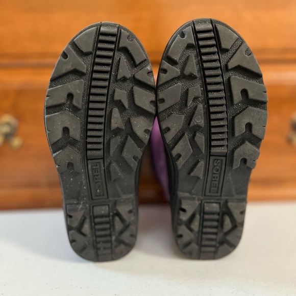 Sorel Kids' Purple and Black Winter Boots - Picture 8 of 11